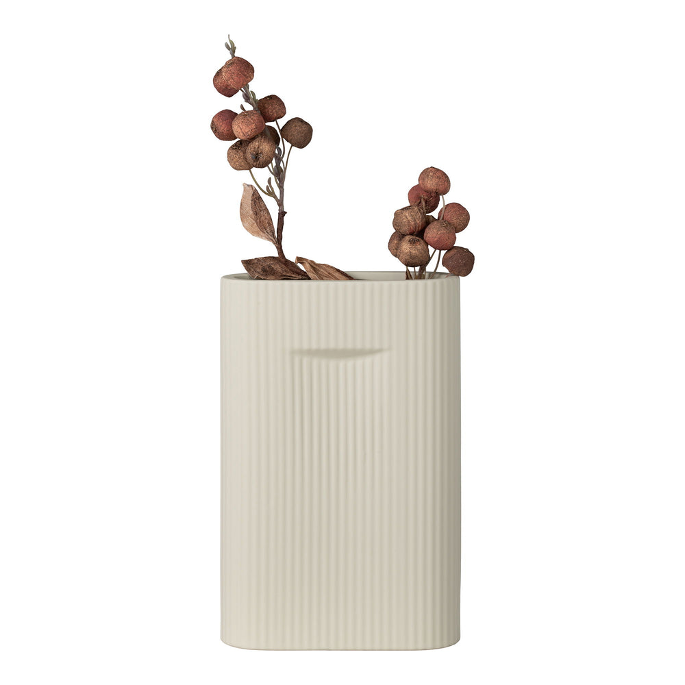 Vase Keramik Grau – Dezente, elegante Keramikvase in Grautönen für moderne und minimalistische Raumgestaltung.