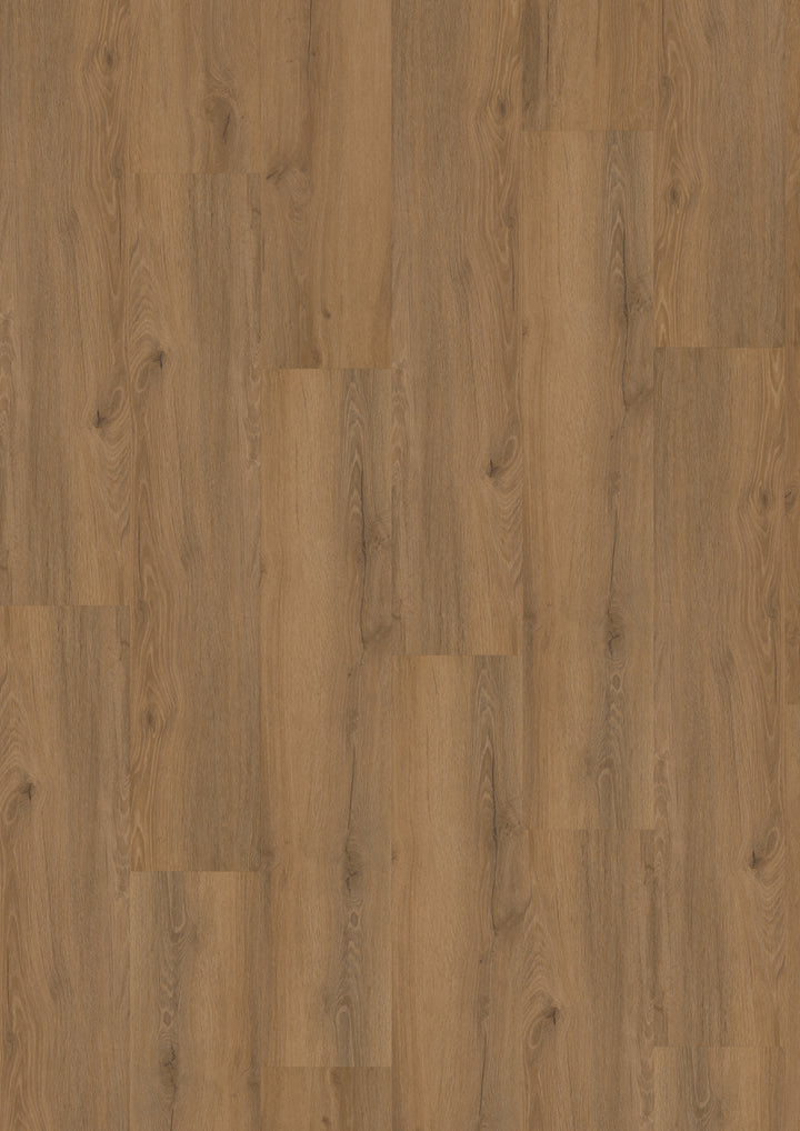Designboden Damian Eiche Natur – moderner Vinylboden, vollflächig verklebt, robust und für Fußbodenheizung geeignet.