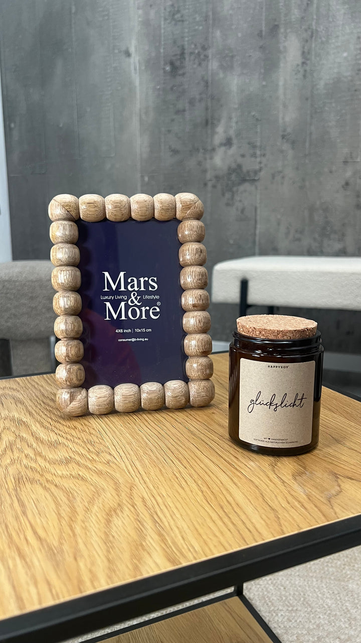 Geschenkset „Kleine Erinnerung“ – Bilderrahmen mit Duftkerze