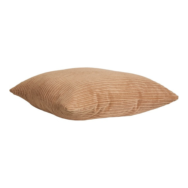 Kissen – Kobe, 45x45 cm, hellbraun, seitenansicht